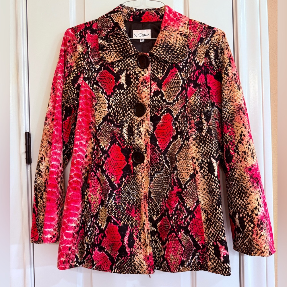 3 Sisters Jacket, M, EUC